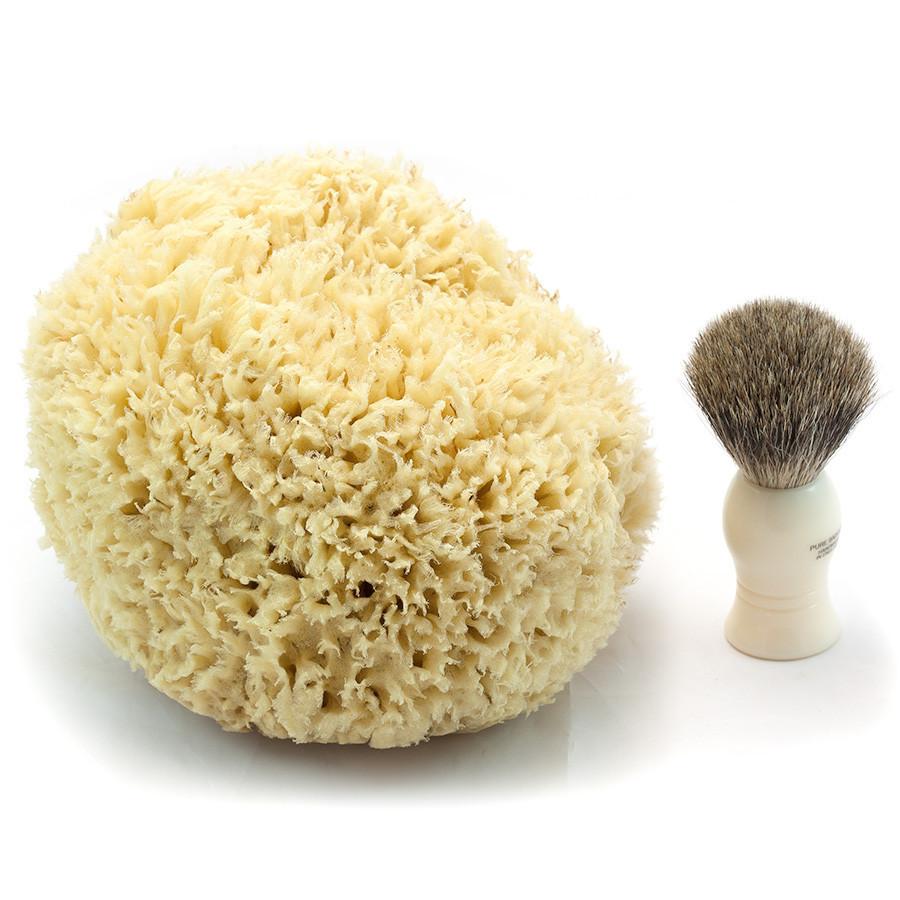 Caribbean Natural Sea Wool Sponge, 7" Large Sea Sponge Fendrihan 