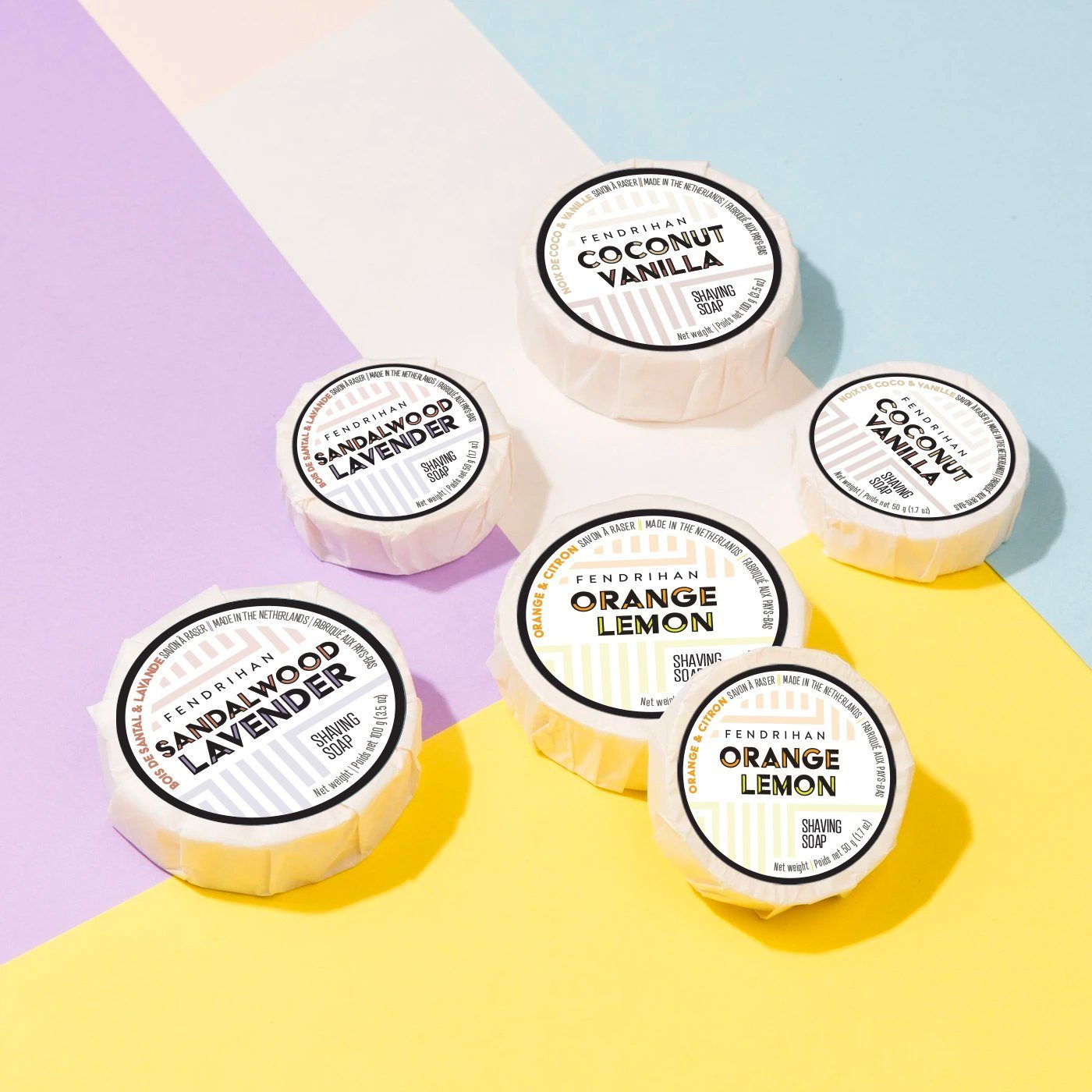 Fendrihan Lemon Soda Shaving Soap, 135 g Shaving Soap Fendrihan 