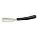 Feather Artist Club SR Japanese Straight Razor, Black Handle Straight Razor Feather 