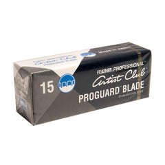 15 Feather Pro Guard Single-Edge Razor Blades Straight Razor Feather 