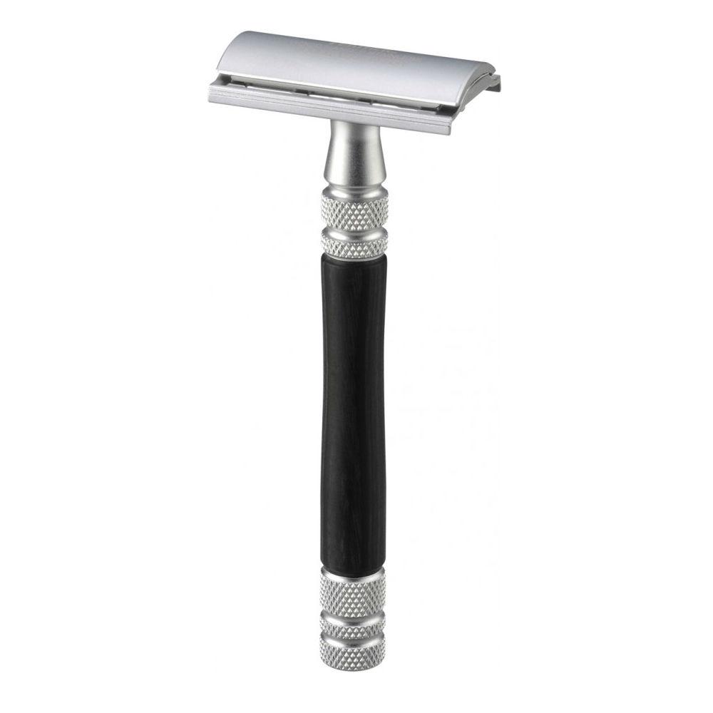 Feather WS-D2S Double Edge Stainless Steel and Wood Safety Razor Feather WS-D2S Double Edge Stainless Steel and Wood Safety Razor