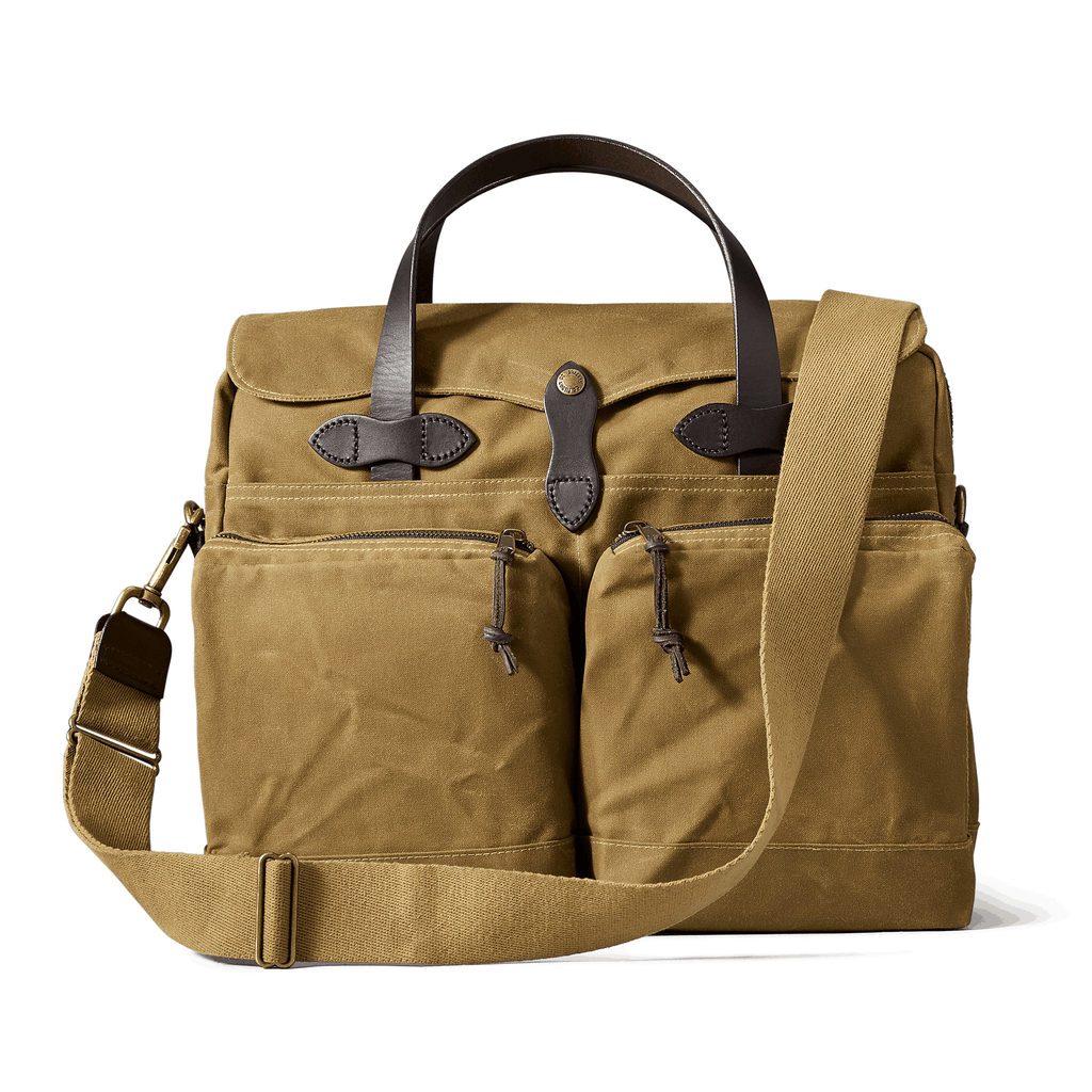 FILSON 24-Hour Tin Cloth Briefcase Briefcase FILSON Dark Tan 