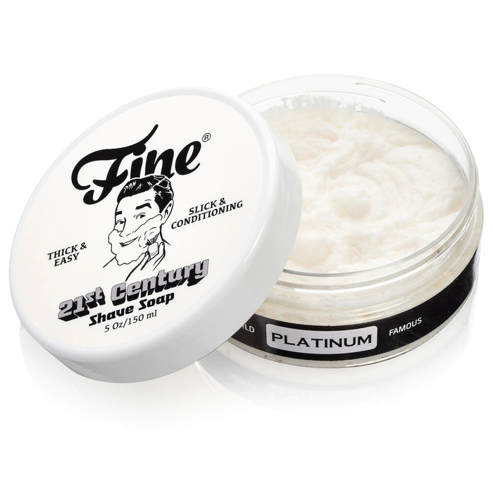 Fine 21st Century Shaving Soap Shaving Soap Fine Accoutrements Platinum 