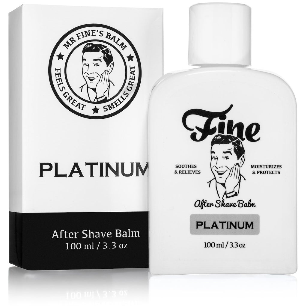 Fine After Shave Balm Aftershave Balm Fine Accoutrements Platinum 