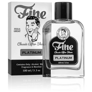 Fine Classic After Shave Aftershave Splash Fine Accoutrements Platinum 