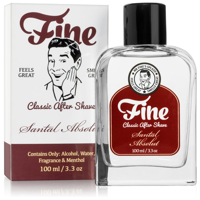 Fine Classic After Shave Aftershave Splash Fine Accoutrements Santal Absolut 