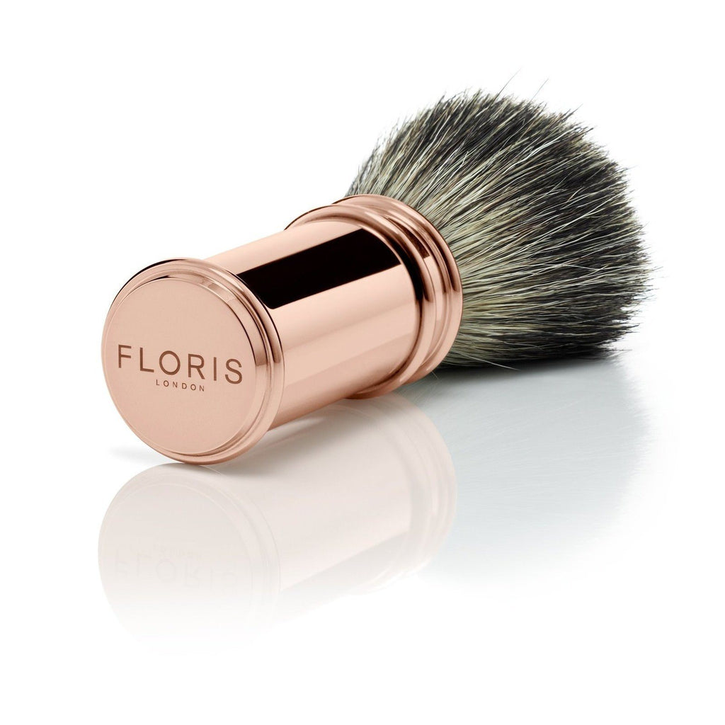 Floris London Chrome and Rose Gold Plate 3-Piece Shaving Set Shaving Set Floris London 