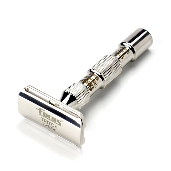 Focus R62 Tritok Concave Double Edge Safety Razor Fendrihan 