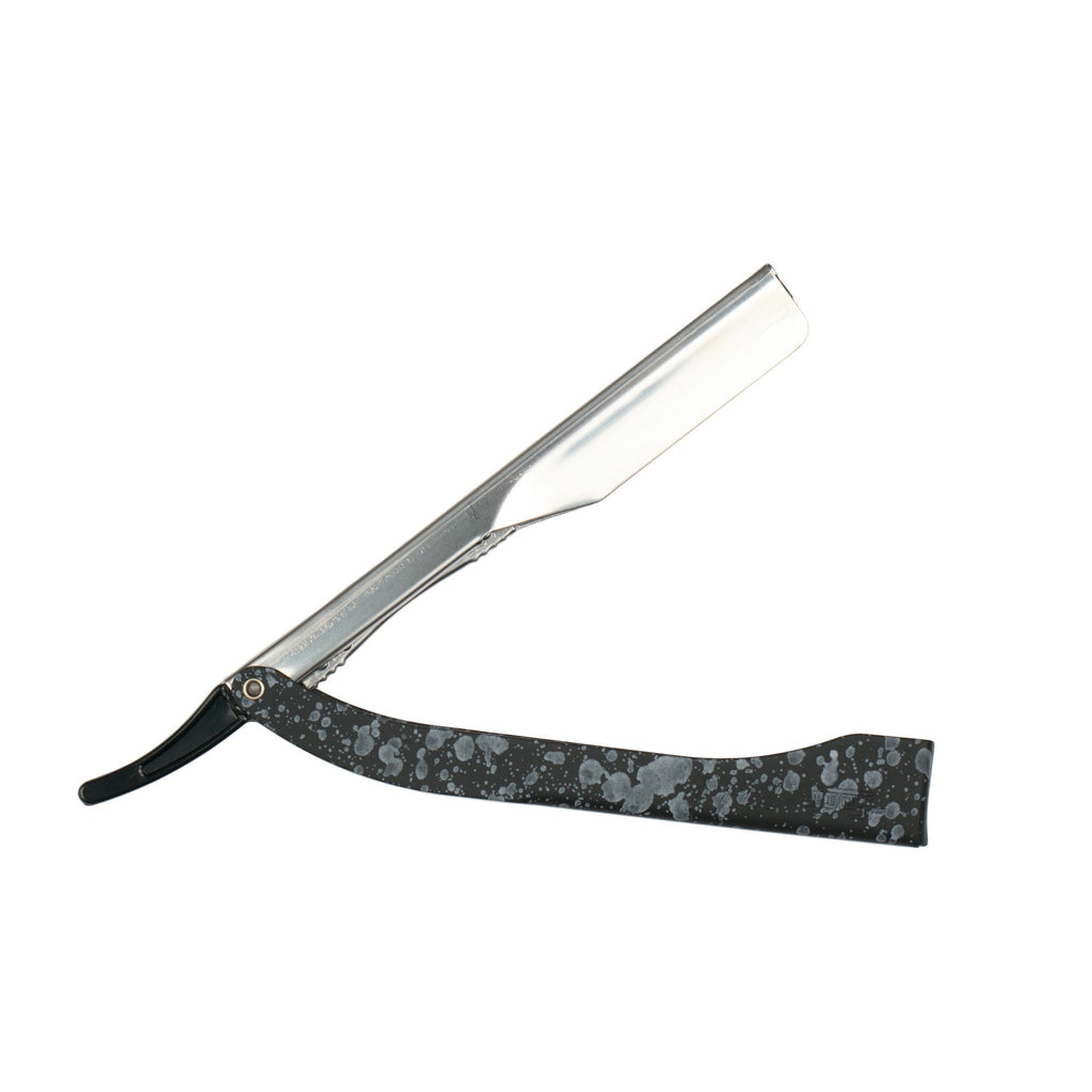 Focus R21 Inox Color Shavette Straight Razor, Stainless Steel, Made in Italy Shavette Focus 