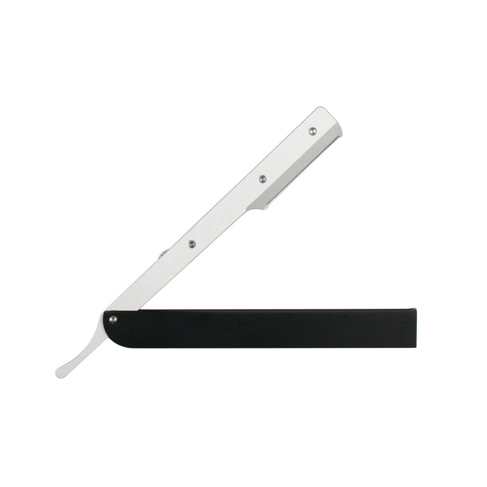 Focus Slim AL Aluminum Replaceable Blades Straight Razor, Made in Italy