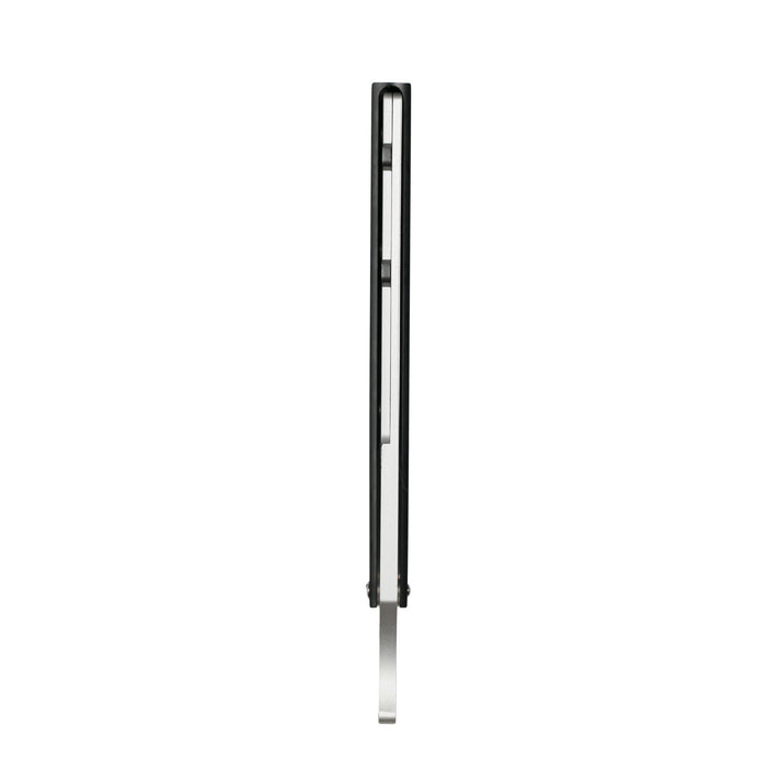 Focus Slim AL Aluminum Replaceable Blades Straight Razor, Made in Italy