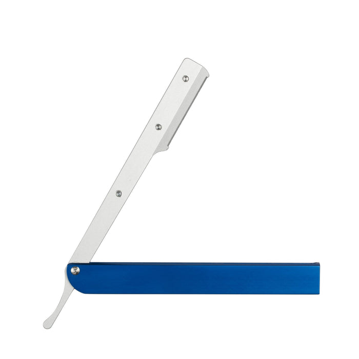 Focus Slim AL Aluminum Replaceable Blades Straight Razor, Made in Italy Shavette Focus 