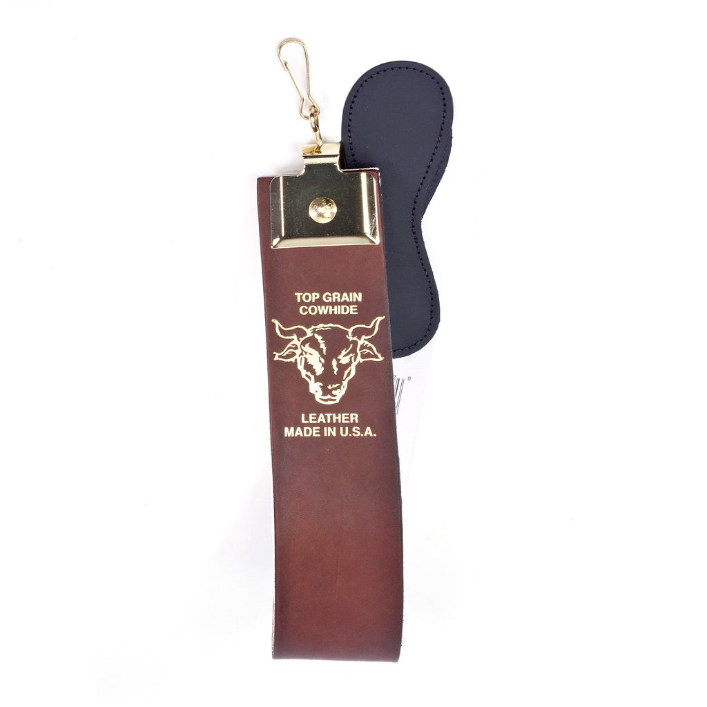 Illinois Razor Strop Co. 206 Hanging Razor Strop Leather Strop Illinois Strop Co 