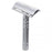 Feather AS-D2S Stainless Steel Double Edge Razor and Stand, Made in Japan Double Edge Safety Razor Feather 