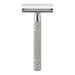 Feather AS-D2 Stainless Steel Double Edge Razor, Made in Japan Double Edge Safety Razor Feather 