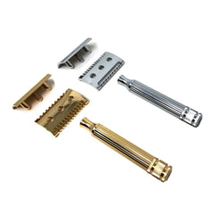 Fatip L'Ibrido Classic Safety Razor, Hybrid Head Safety Razor Fatip 