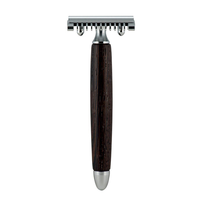Fatip Wood Safety Razor Double Edge Safety Razor Fatip Wenge Wood Open 
