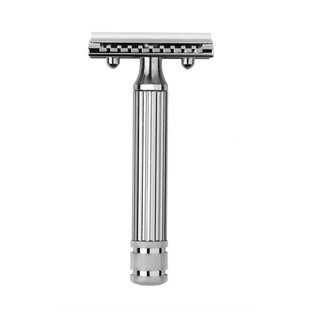 Fatip Grande Double-Edge Safety Razor Double Edge Safety Razor Fatip Chrome Closed 
