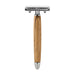 Fatip Wood Safety Razor Double Edge Safety Razor Fatip Olive Wood Closed 