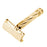 Fatip Lo Storto Slant Closed Comb Safety Razor Double Edge Safety Razor Fatip Gold 