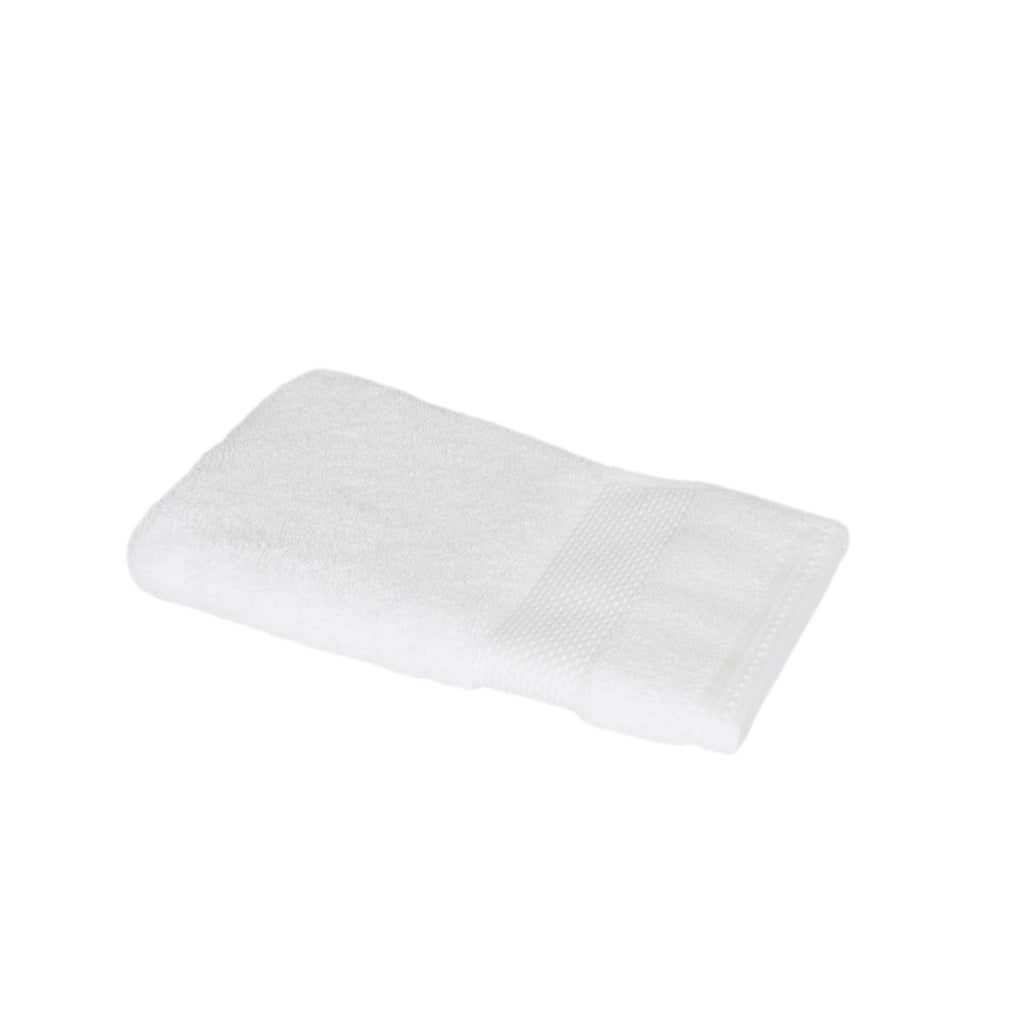 Gökhan "Deluxe" Towel Towel Gökhan White Washcloth (32 x 50 cm) 