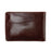 Golden Head Colorado Vegetable-Tanned 2 CC Mini Leather Wallet with Coin Pocket, Tobacco Leather Wallet Golden Head 