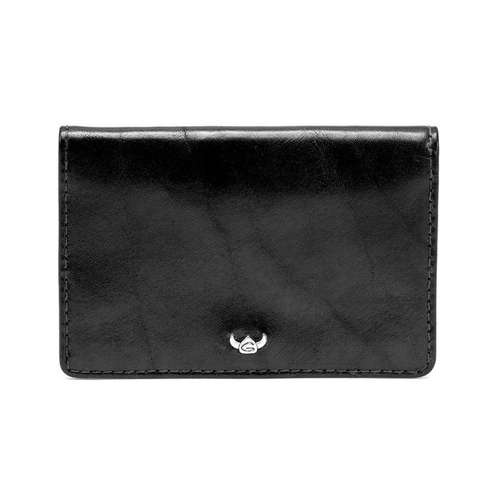 Golden Head Colorado Leather Business Card Case Leather Wallet Golden Head Black 