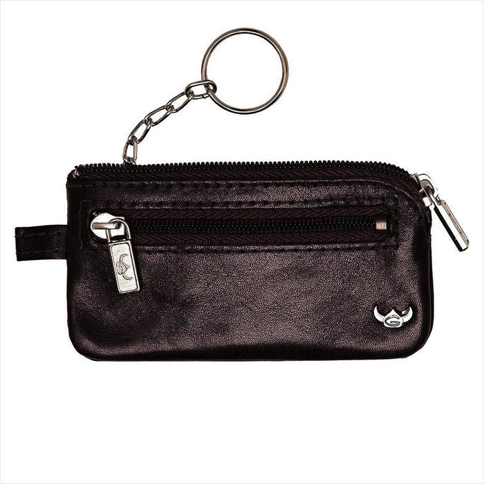 Golden Head Colorado Leather Zippered Key Holder Leather Wallet Golden Head Bordeaux 