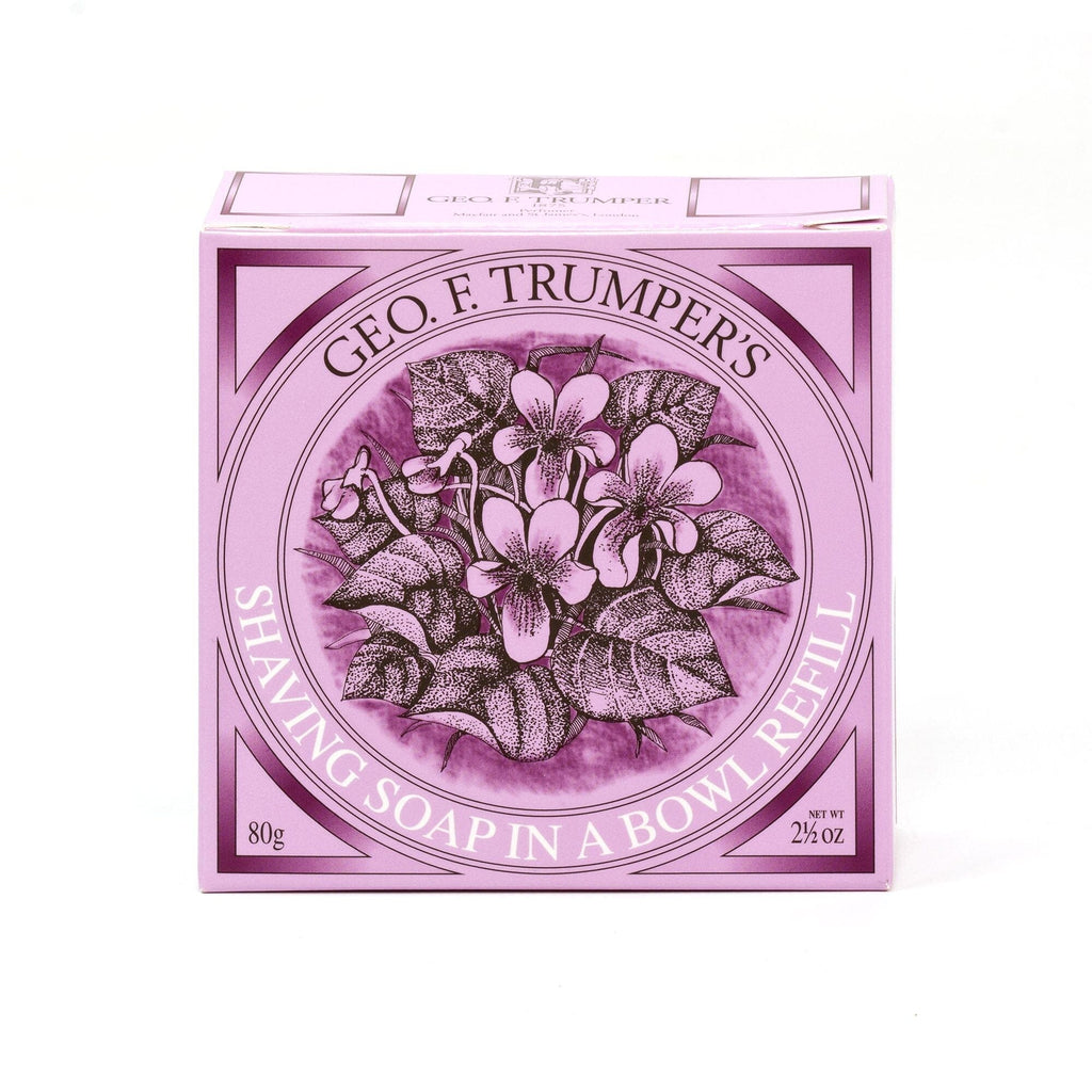 Geo. F. Trumper Hard Shaving Soap Refills Shaving Soap Geo F. Trumper Violet 