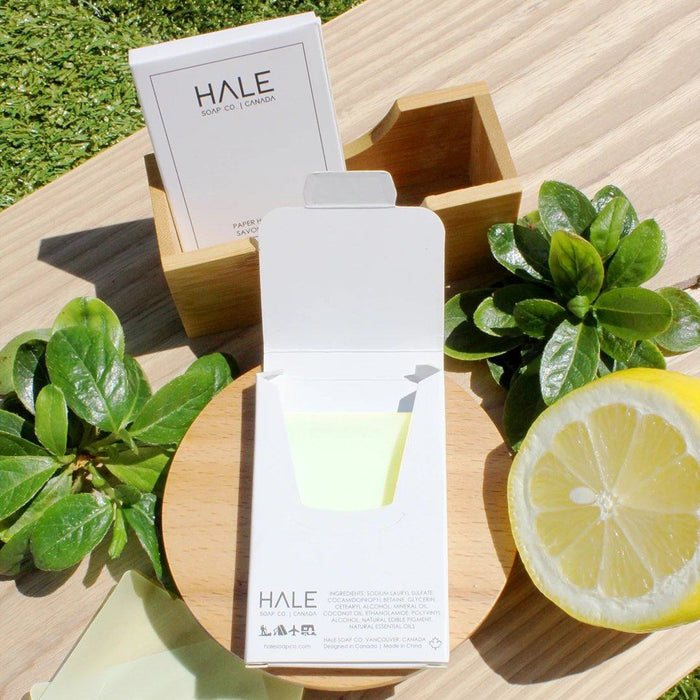 Hale Soap Co Paper Soap Bar Specialty Soap Hale Soap Co Honey Lemon 