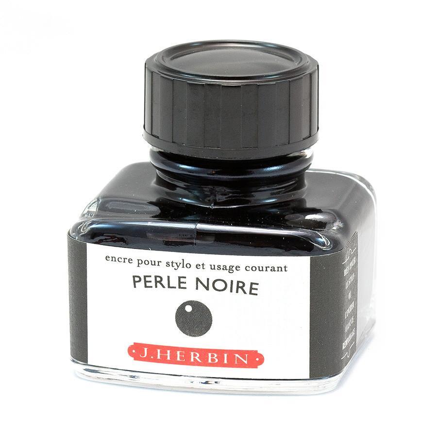 J. Herbin Fountain Pen Ink Bottles Ink & Refill J. Herbin Black Pearl 