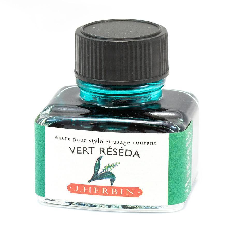 J. Herbin Fountain Pen Ink Bottles Ink & Refill J. Herbin Reseda Green 
