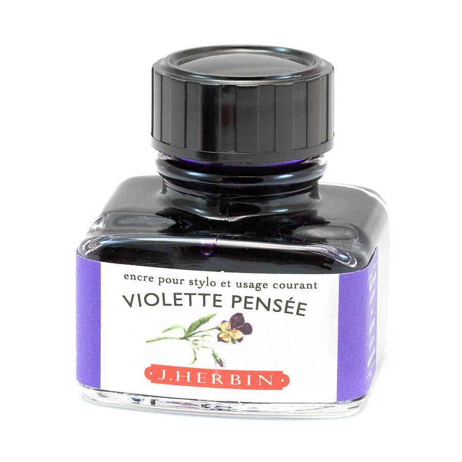 J. Herbin Fountain Pen Ink Bottles Ink & Refill J. Herbin Violet Pansy 