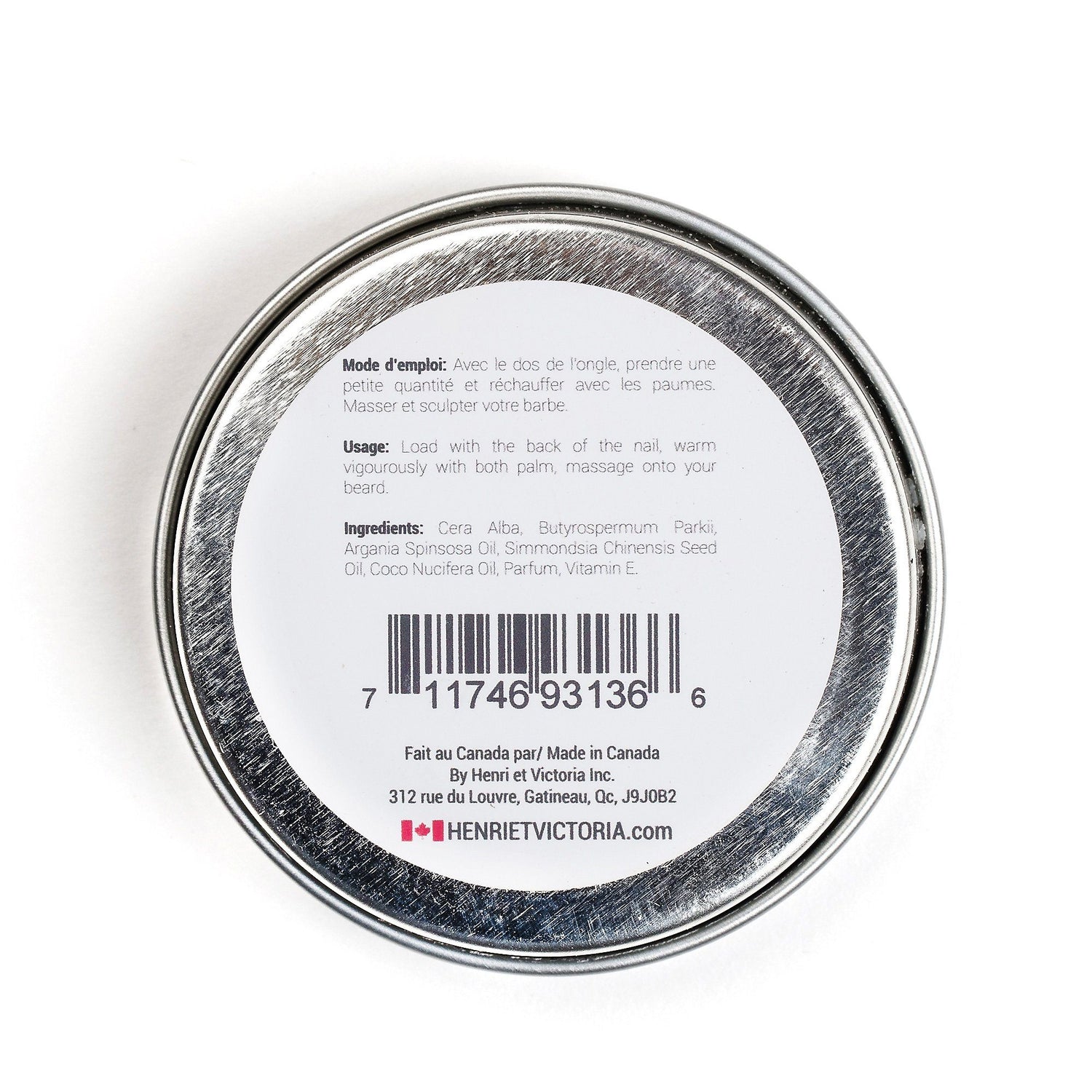 Henri et Victoria Beard Balm Beard Balm Henri et Victoria 
