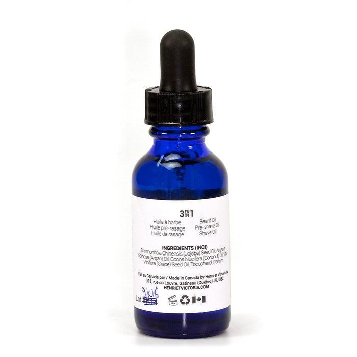 Henri et Victoria 3-in-1 Beard Oil Beard Oil Henri et Victoria 