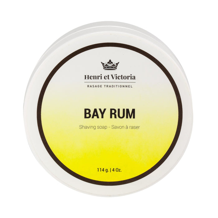 Henri et Victoria Artisan Shaving Soap Vegan 2.0 Shaving Soap Henri et Victoria Bay Rum 