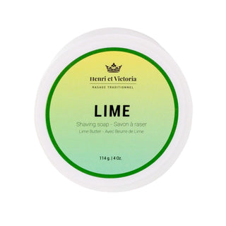 Henri et Victoria Artisan Shaving Soap Vegan 2.0 Shaving Soap Henri et Victoria Lime 