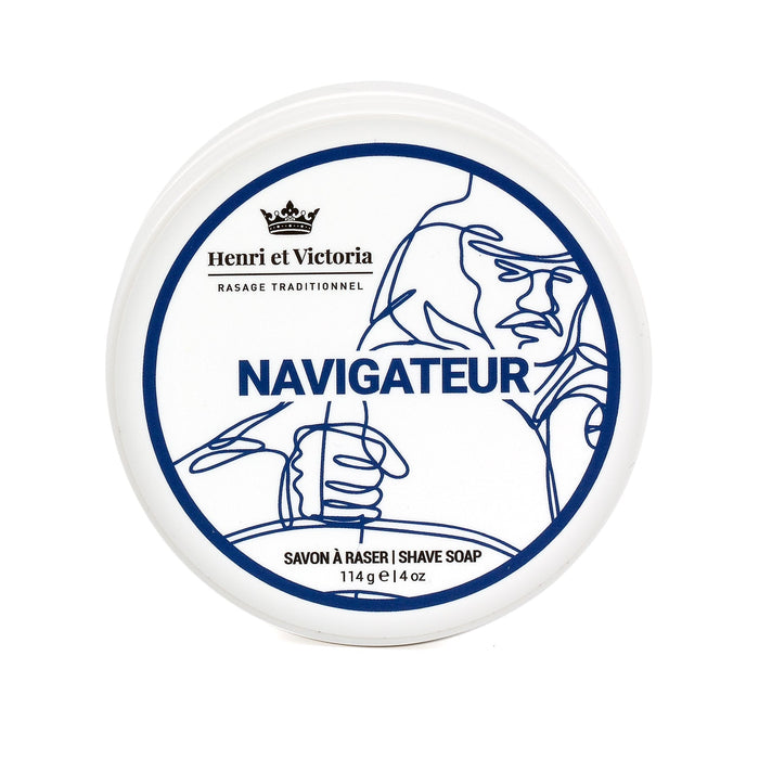 Henri et Victoria Artisan Shaving Soap Vegan 2.0 Shaving Soap Henri et Victoria Navigateur 