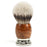 H.L. Thater 4292 Precious Woods Series 2-Band Silvertip Shaving Brush with Burl Wood Handle, Size 6 Shaving Brushes Heinrich L. Thater 