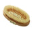 Hydrea London Pure Bristle Bath and Massage Brush, Wood and Rubber Detachable Handle Bath Brush The Natural Sea Sponge Co 