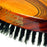 Hydrea London Military Hairbrush, Gloss-Finish Beechwood with Pure Black Boar Bristle Hair Brush The Natural Sea Sponge Co 