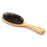 Hydrea London Olive Wood Oval Hair Brush With Pure Wild Boar Bristle and Rubber Cushion Hair Brush The Natural Sea Sponge Co 