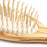 Hydrea London Olive Wood Oval Hair Brush With Olive Wood Pins and Rubber Cushion Hair Brush The Natural Sea Sponge Co 