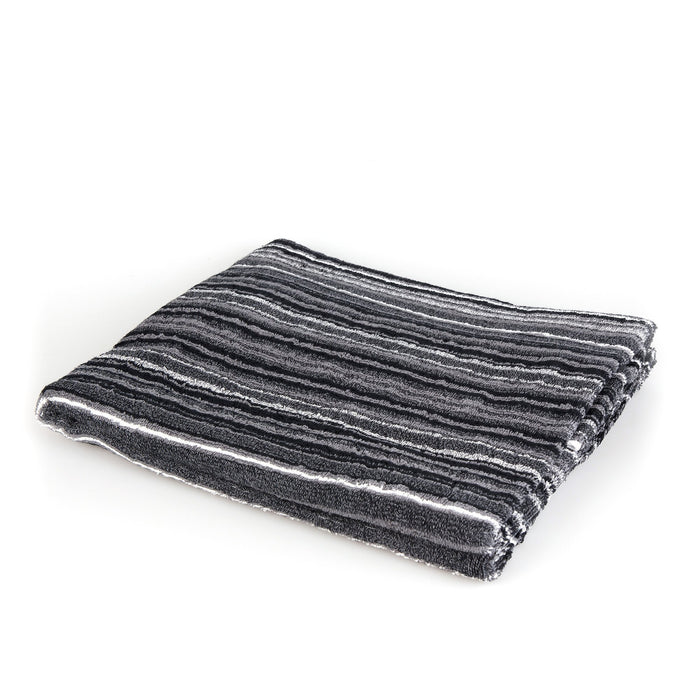 Ikeuchi Straits Organic 240 Cotton & Bamboo Towel Towel Ikeuchi Bath Towel (72 x 145 cm) Charcoal Grey 
