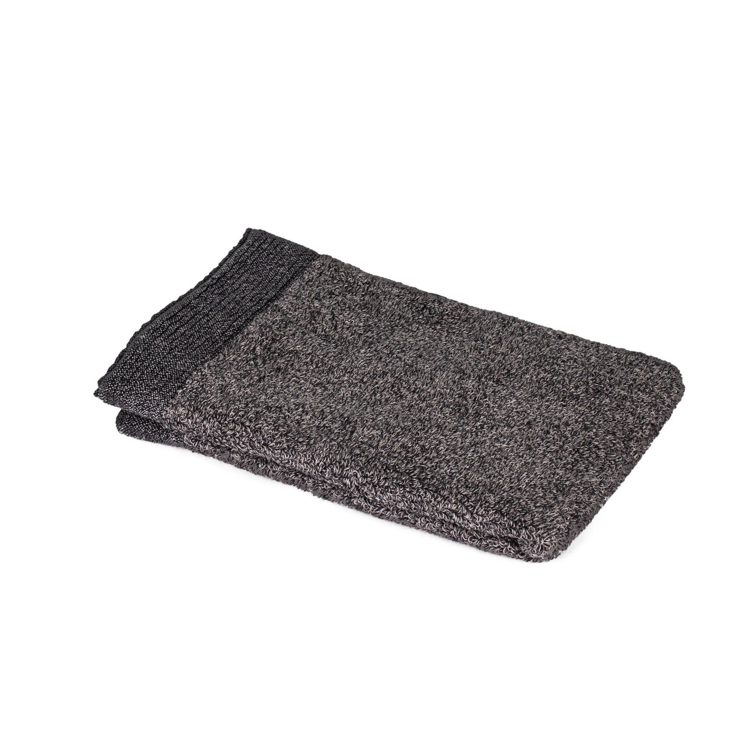 Ikeuchi Organic 960 Cotton Towel, Charcoal Towel Ikeuchi Washcloth (35 x 37 cm) 