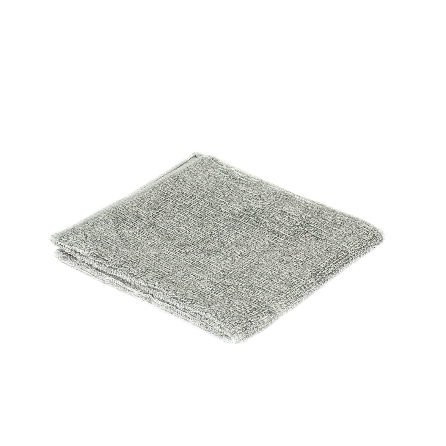 Ikeuchi Organic Fingertip Towel, Light Grey Washcloth Ikeuchi 