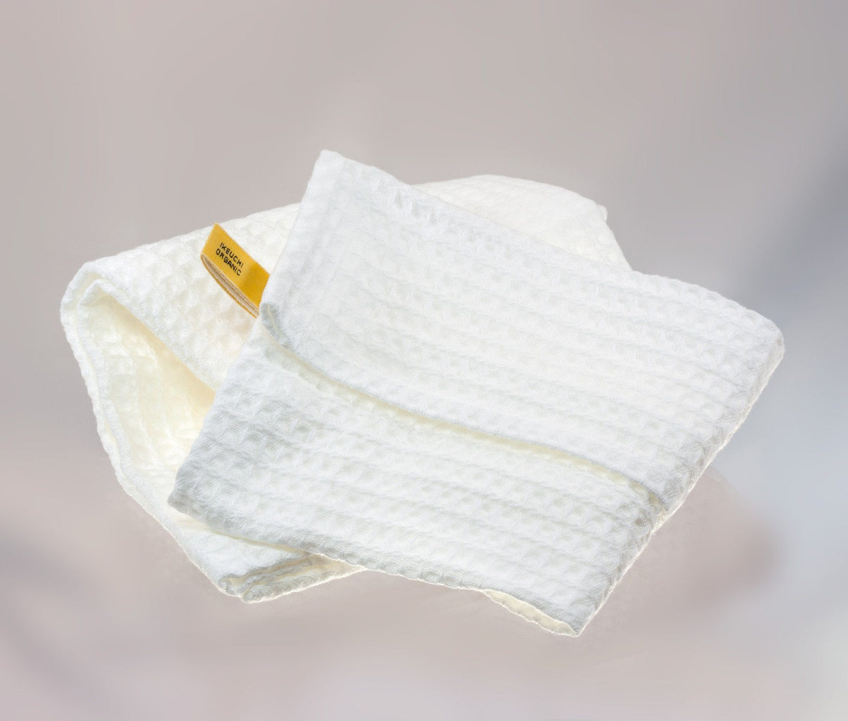 Ikeuchi Organic I 340 Cotton Towel, White Towel Ikeuchi 