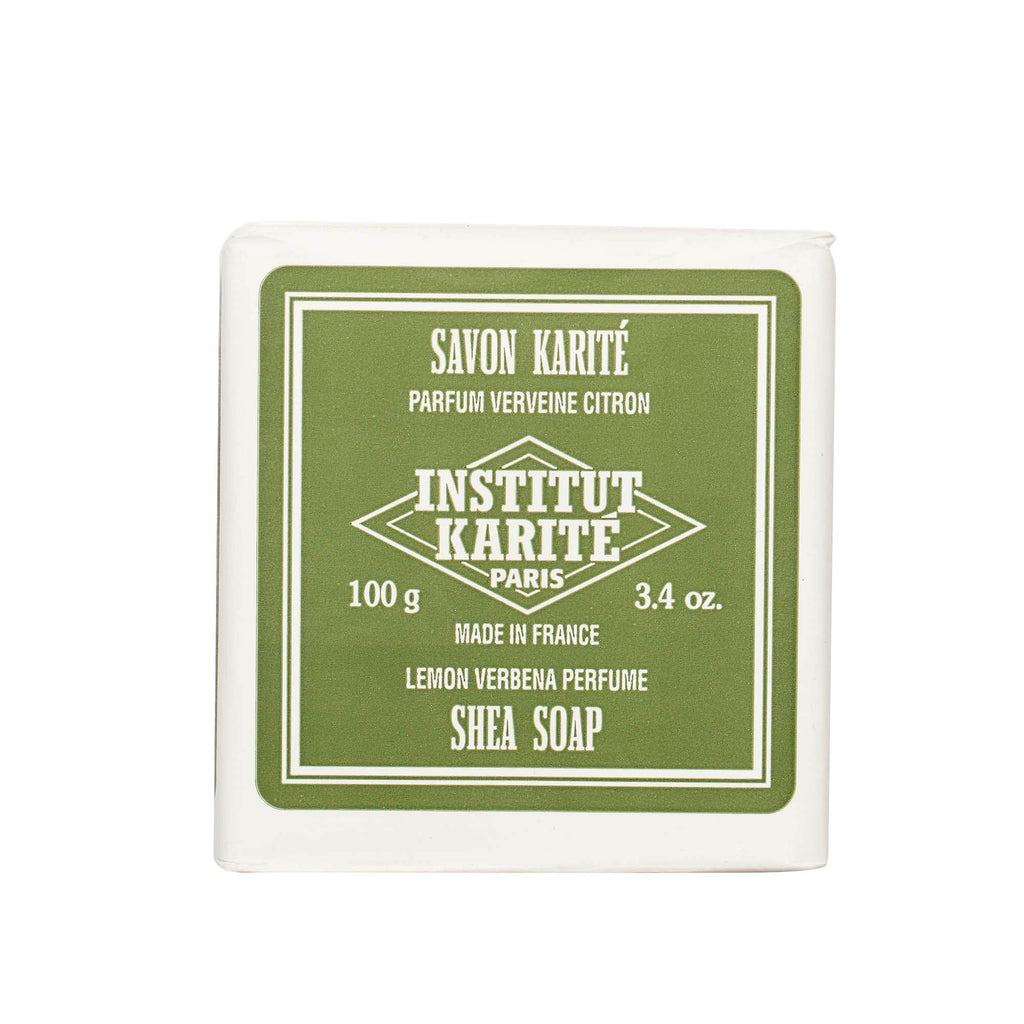 Institut Karite 25% Shea Butter Cream Extra Gentle Soap, Lemon Verbena Body Soap Institut Karite 