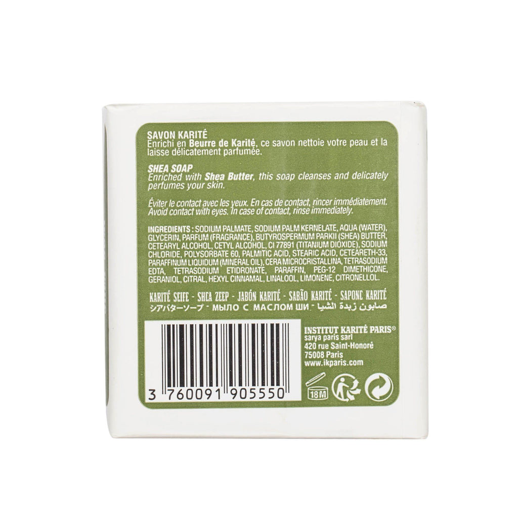 Institut Karite 25% Shea Butter Cream Extra Gentle Soap, Lemon Verbena Body Soap Institut Karite 