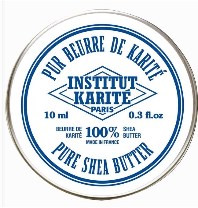 Institut Karite 100% Shea Butter For Hands, Lips, Face, Body and Hair, Fragrance Free Lip Balm Institut Karite 10 ml 